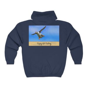 Unisex Heavy Blend™ Full Zip Hooded Sweatshirt – Flying Not Falling