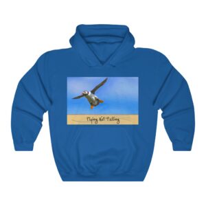 Unisex Heavy Blend™ Hooded Sweatshirt – Flying Not Falling!